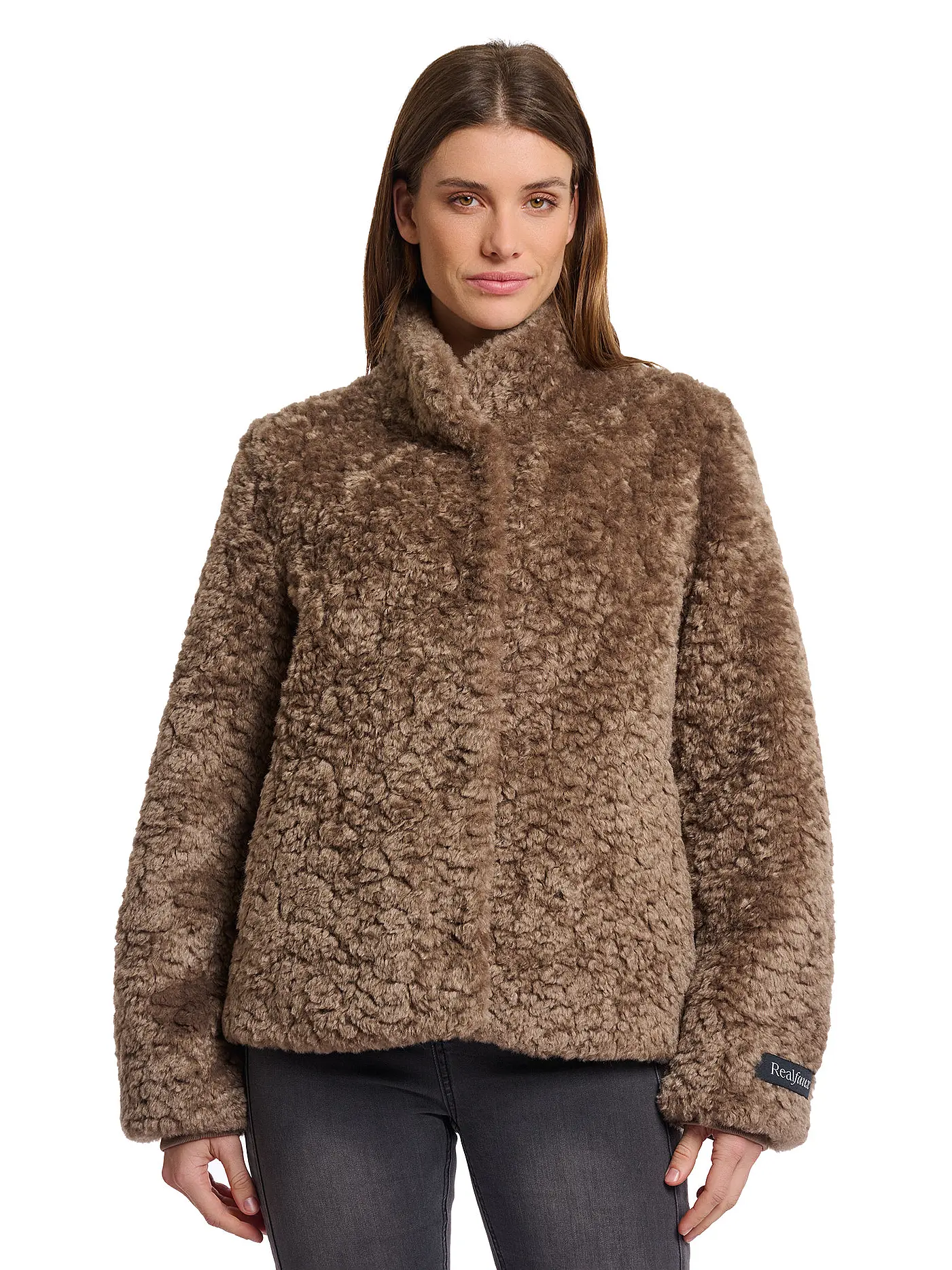 RINO&PELLE | Jacke in Felloptik KION | camel